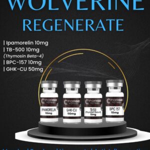 WOLVERINE REGENERATE(BPC-157:10mg|Tb-500:10mg|GHK-CU:50mg|Ipamorelin:10mg)